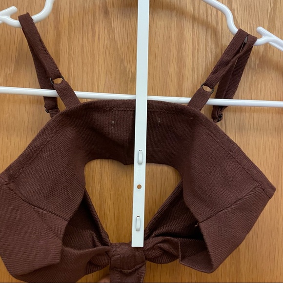 Peppermayo Iman Knit Dress | Small | Brown - Picture 7 of 7